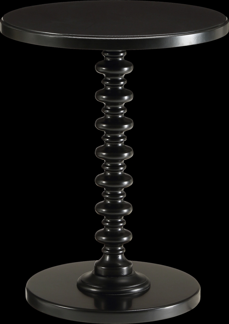 Siran Black Accent Table - Thumbnail - Image 1
