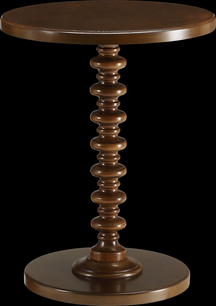 Siran Brown Accent Table - Thumbnail - Image 1