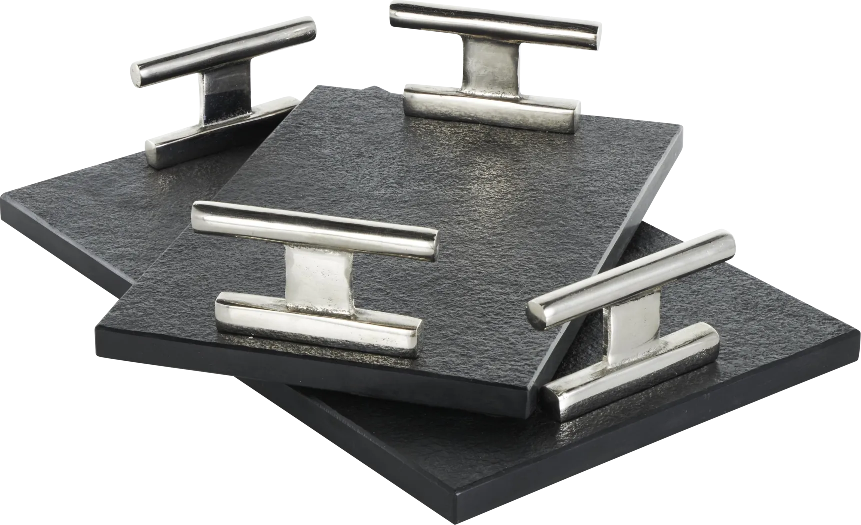 Sirrei Black Tray, Set of 2 - Thumbnail - Image 6