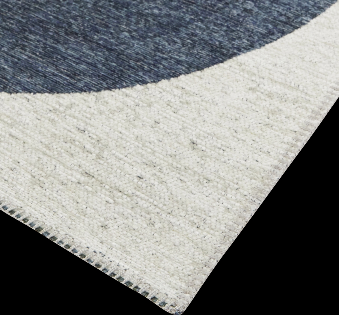 Sisde Blue 7'10 x 10' Rug - Thumbnail - Image 4