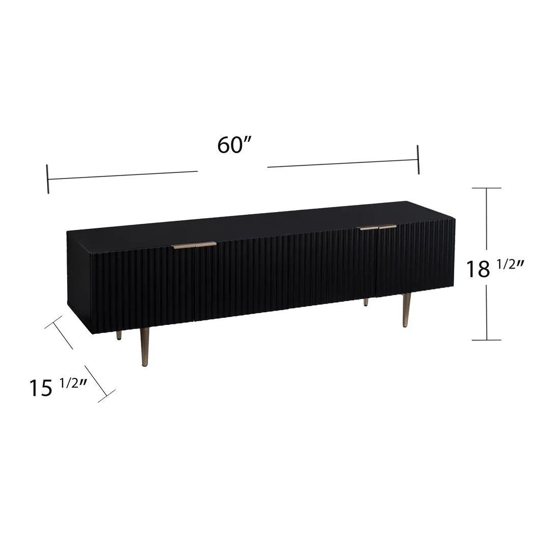 Sisemore Black 60 in. Console - Image 11