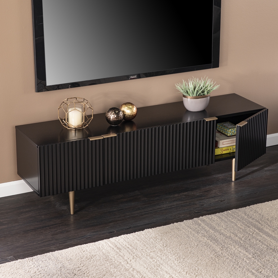 Sisemore Black 60 in. Console - Thumbnail - Image 3
