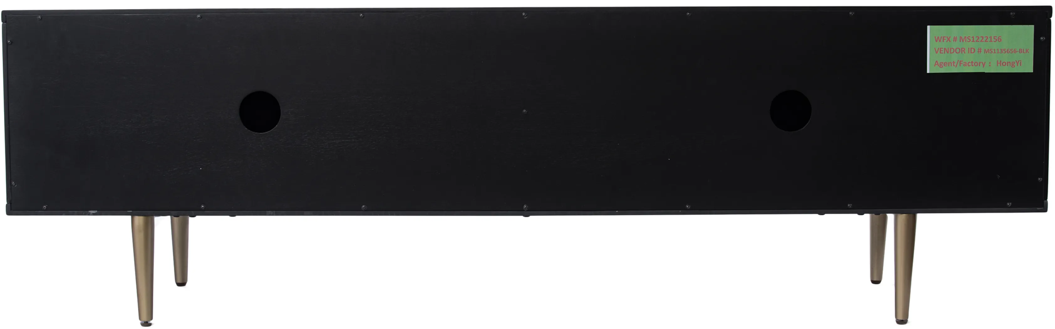 Sisemore Black 60 in. Console - Image 7
