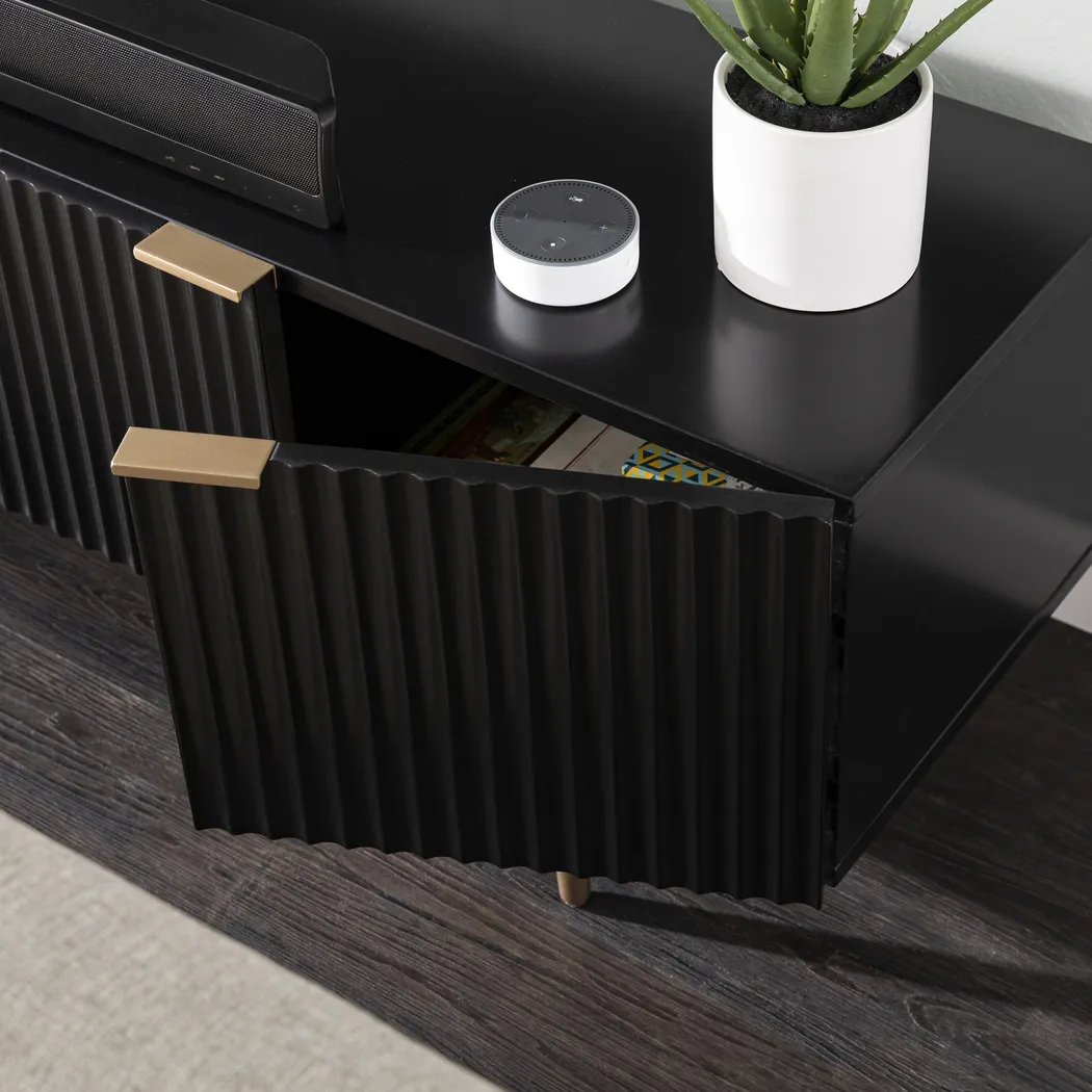 Sisemore Black 60 in. Console - Image 8