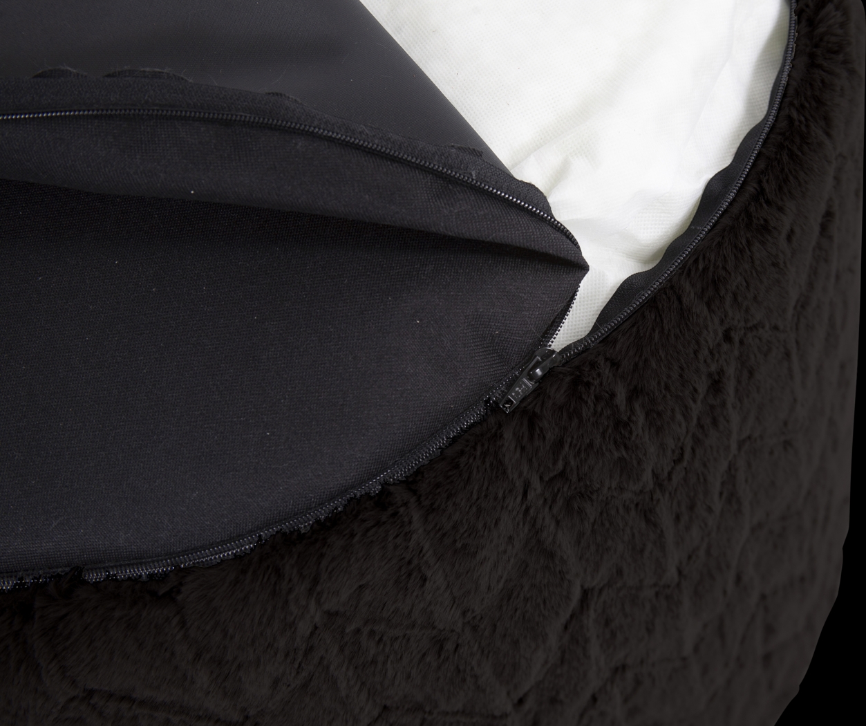 Sishane Brown Foot Pouf - Thumbnail - Image 3