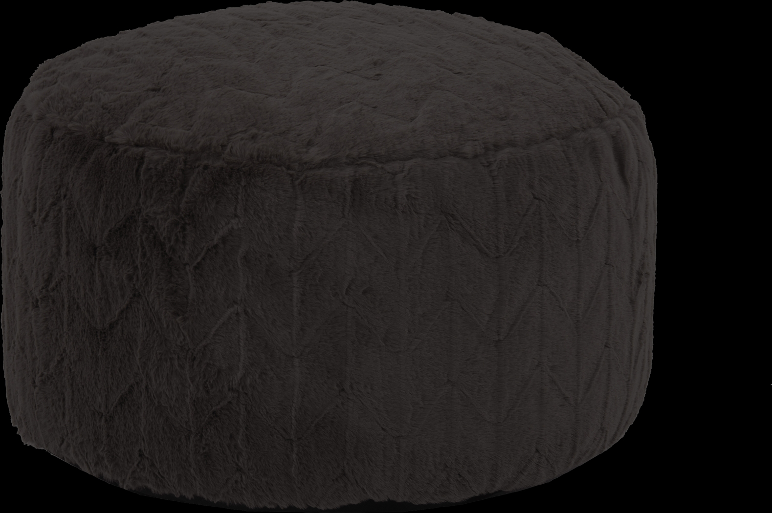 Sishane Brown Foot Pouf - Thumbnail - Image 1