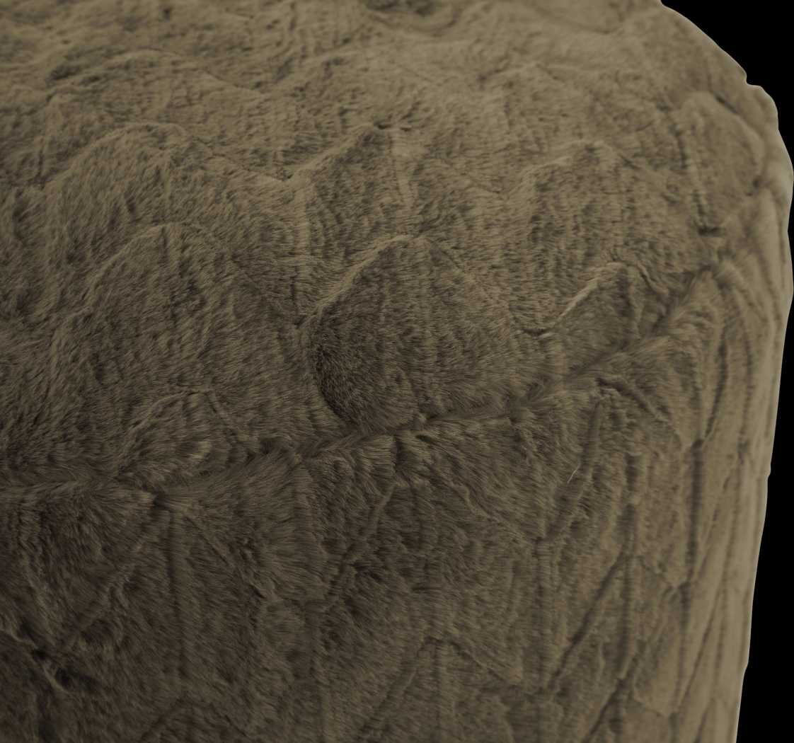 Sishane Moss Foot Pouf - Thumbnail - Image 2