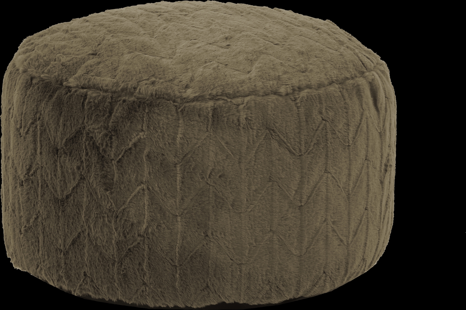 Sishane Moss Foot Pouf - Thumbnail - Image 1