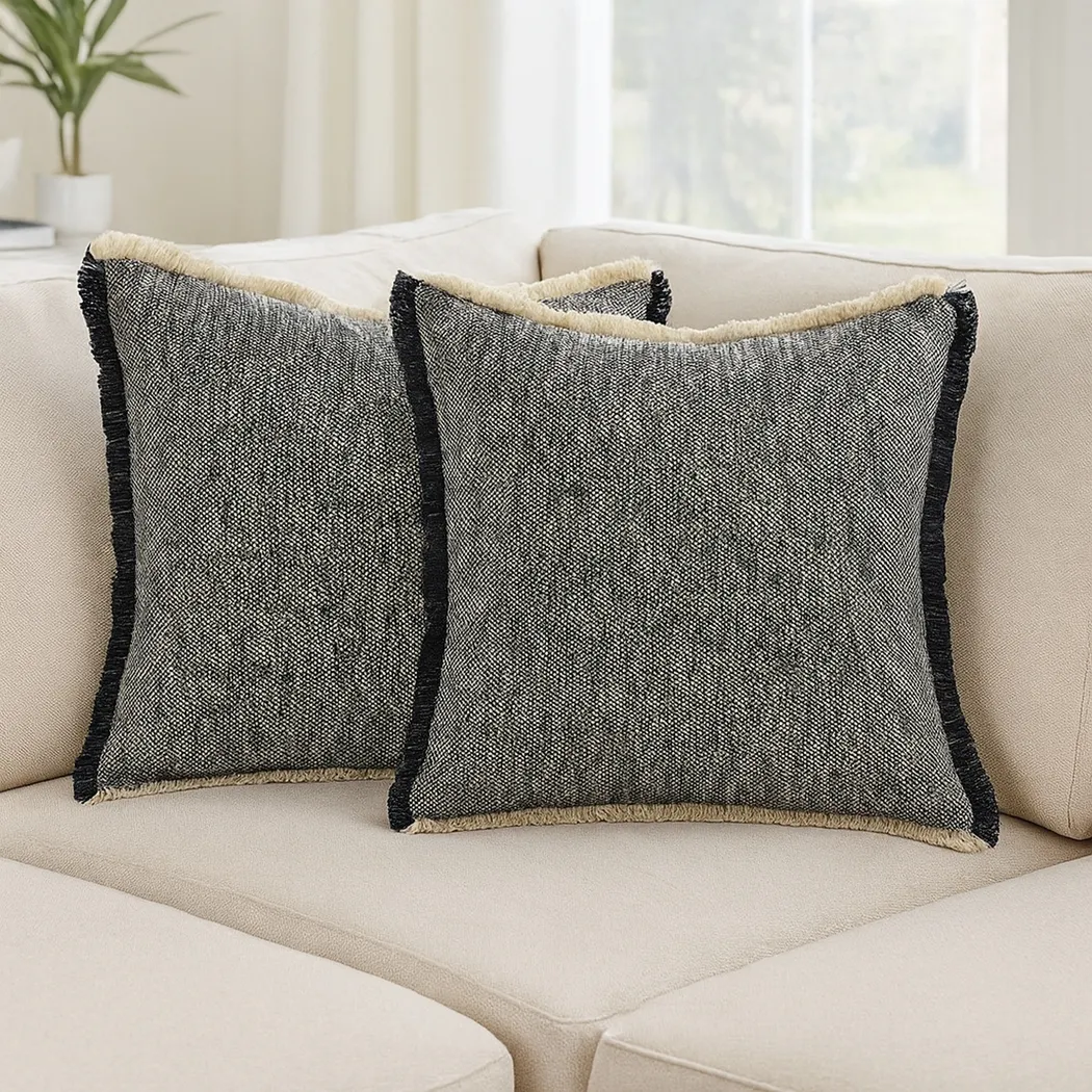 Sitaara Navy Pillow, Set of 2 - Thumbnail - Image 2