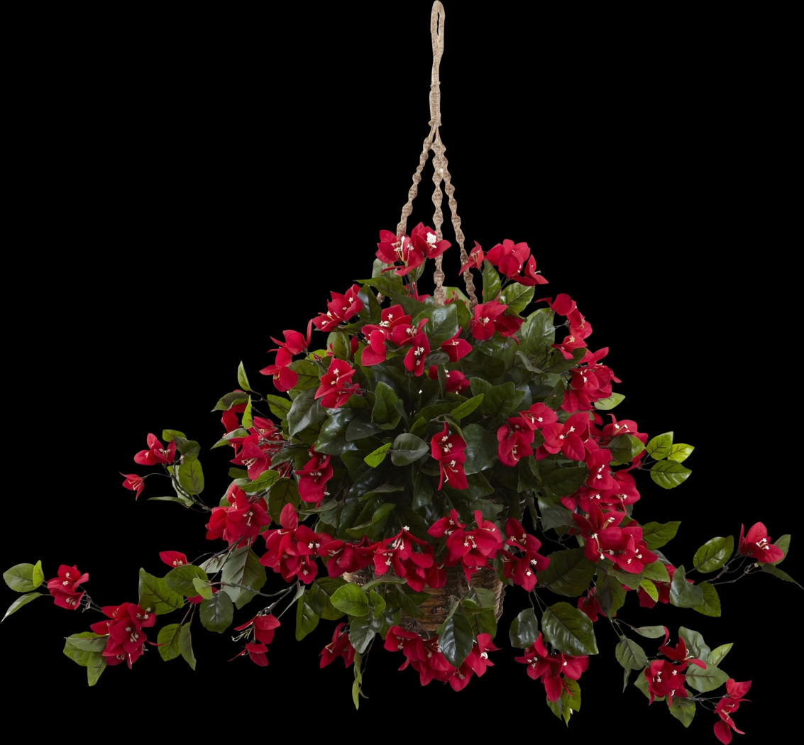 Sitara Red Bougainvillea Indoor/Outdoor Silk Plant - Thumbnail - Image 1