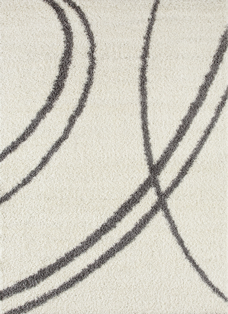 Sivia Cream 3'3 x 5' Rug - Thumbnail - Image 1