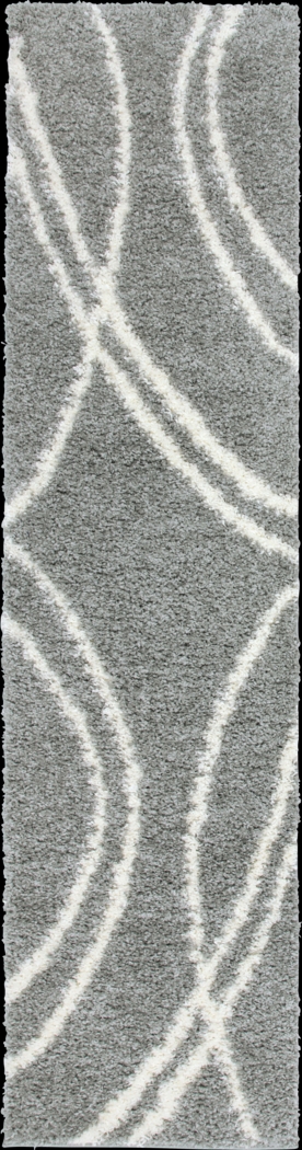 Sivia Gray 2' x 7'2 Runner Rug - Thumbnail - Image 1