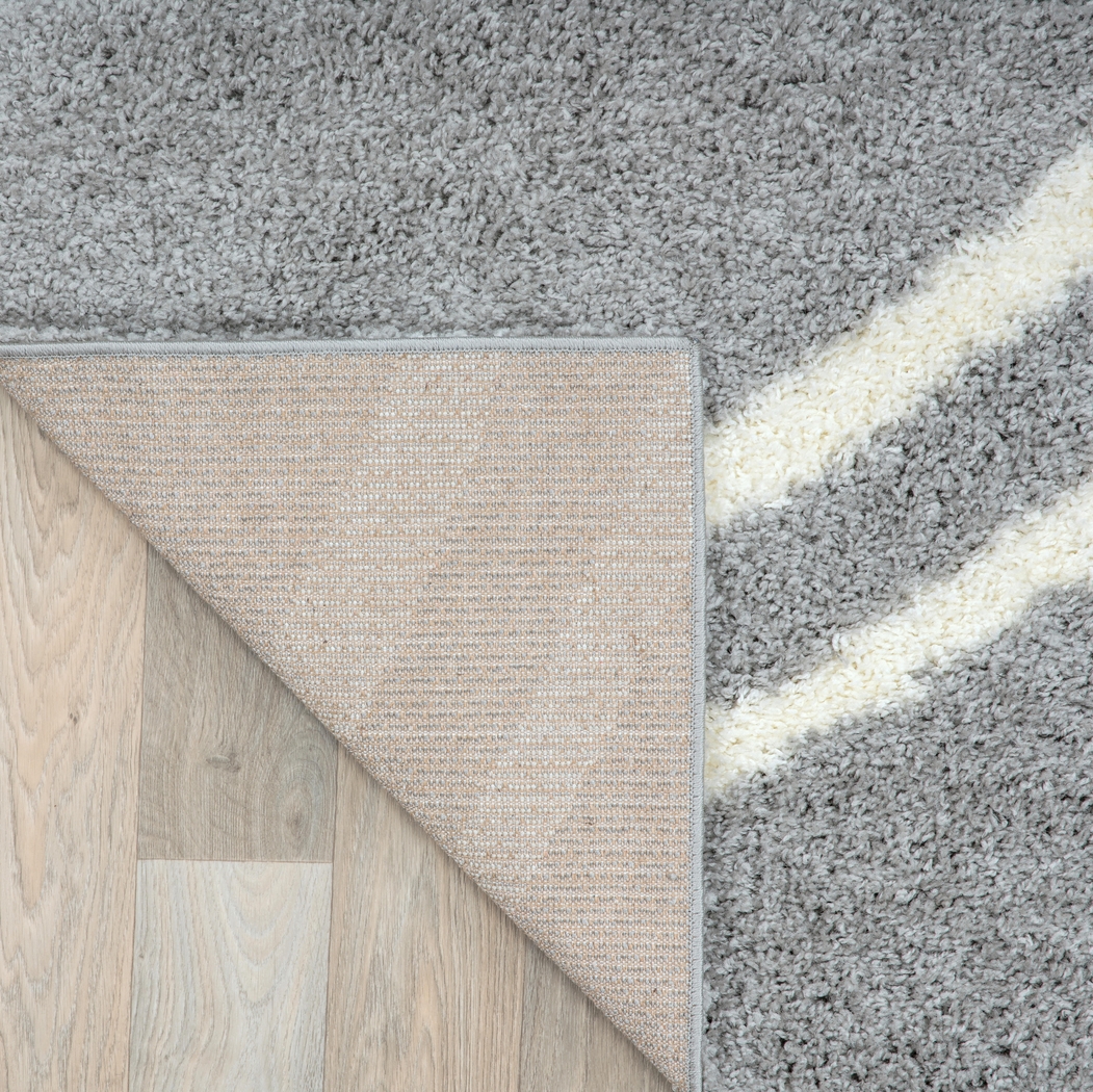 Sivia Gray 7'10 x 10' Rug - Thumbnail - Image 2