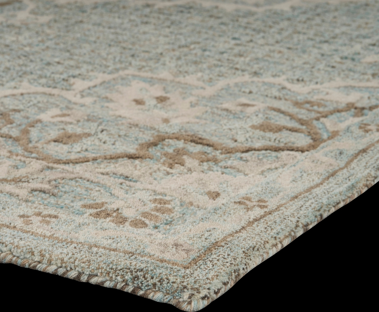 Siye Blue 5' x 7'9 Rug - Thumbnail - Image 4