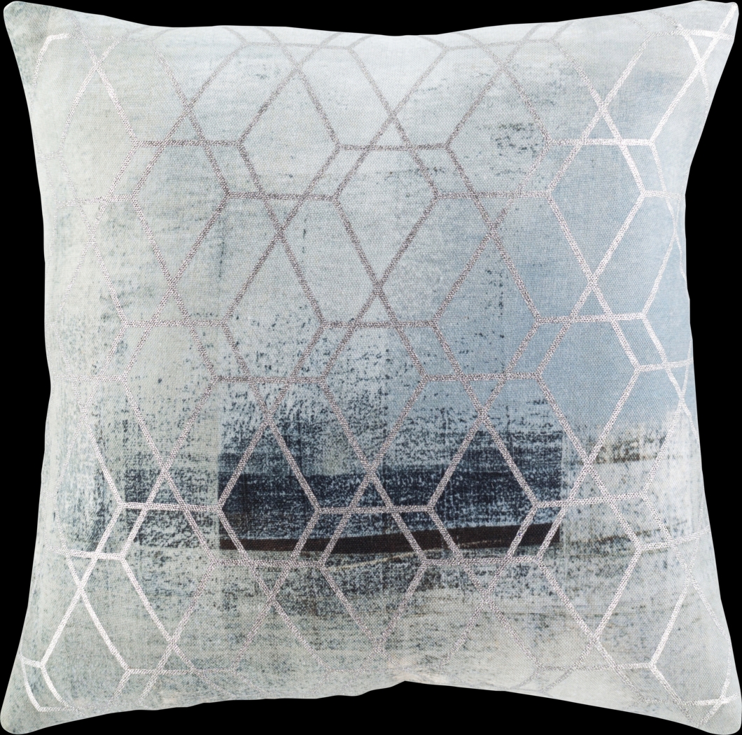 Skayla Silver Accent Pillow - Thumbnail - Image 1