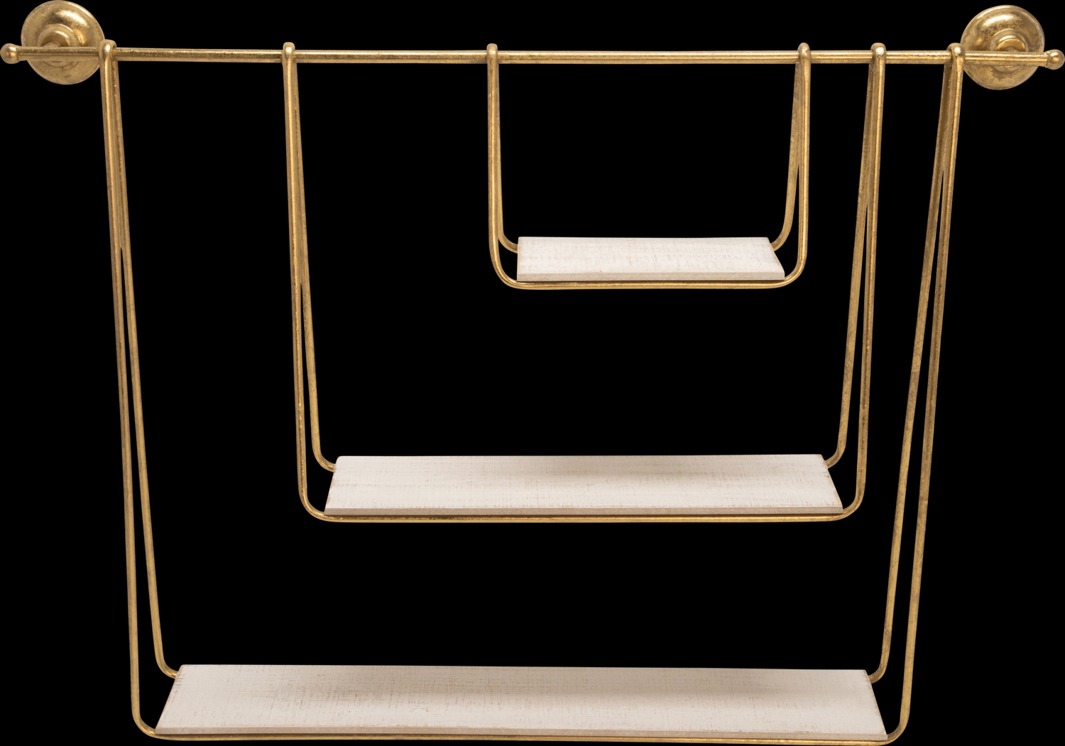 Skiatook White Wall Shelf - Thumbnail - Image 2