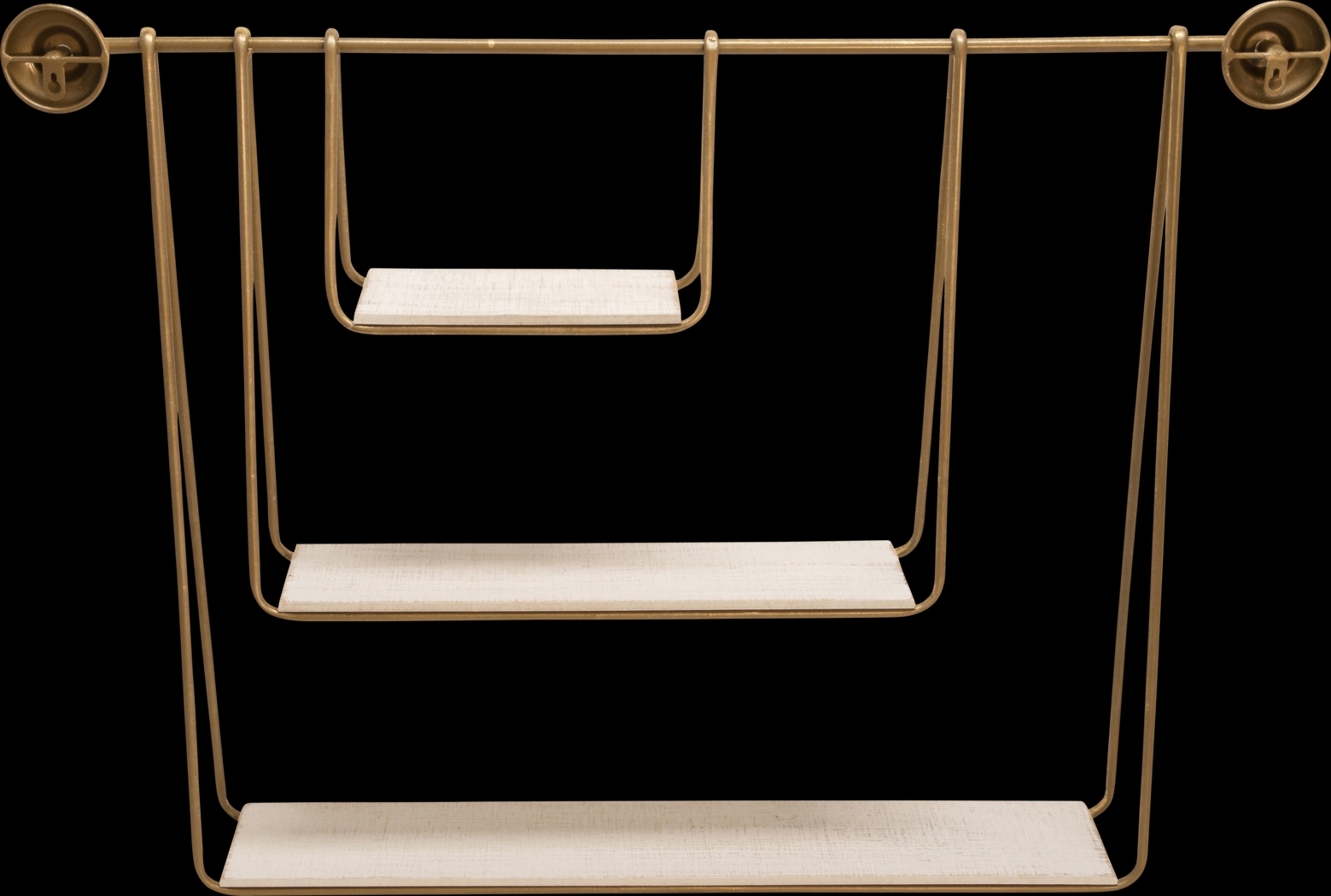 Skiatook White Wall Shelf - Thumbnail - Image 3