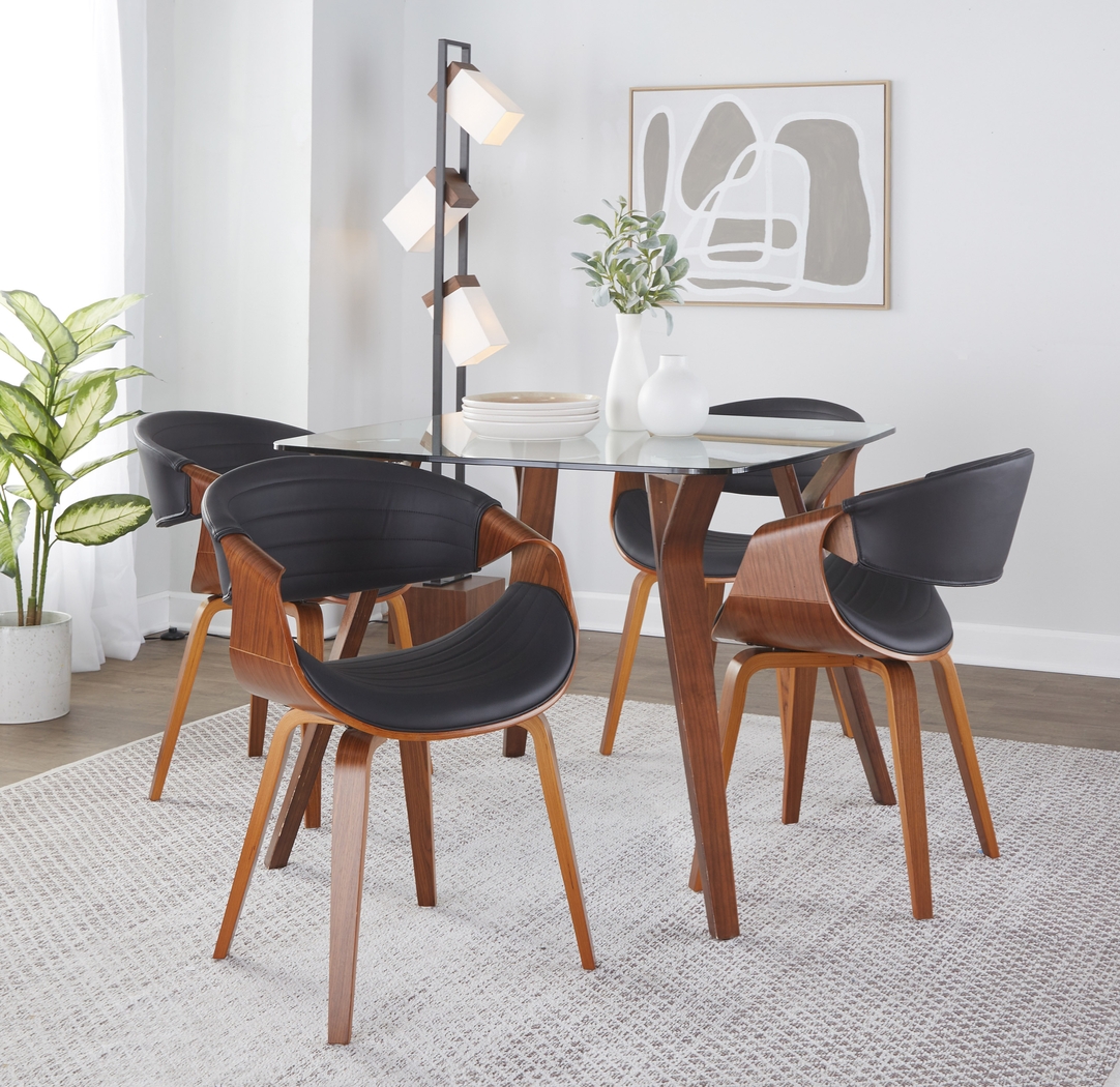 Skout Black 5 Pc Dining Set - Thumbnail - Image 2