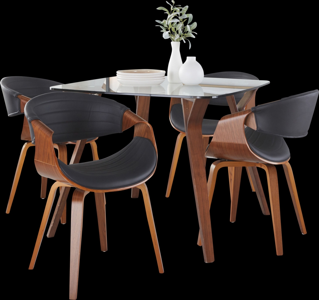 Skout Black 5 Pc Dining Set - Thumbnail - Image 1