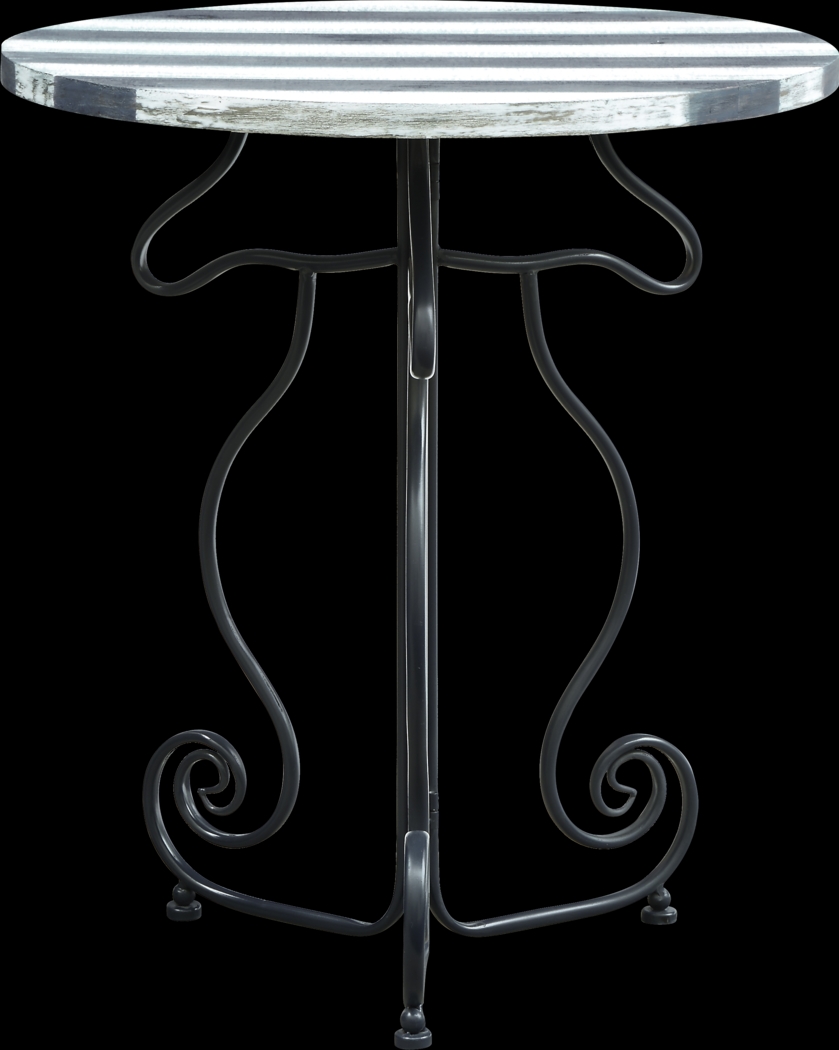 Skownan Blue Accent Table - Thumbnail - Image 1