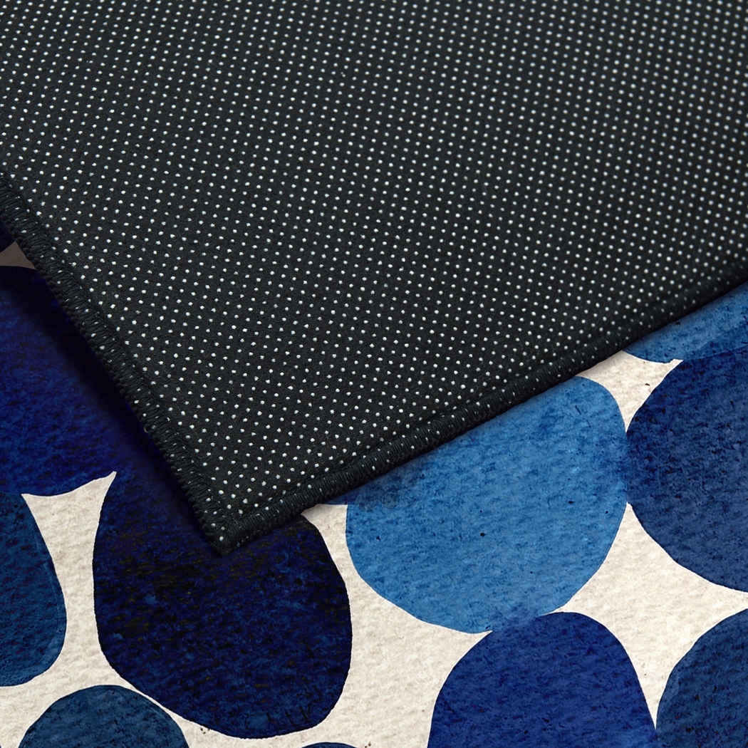 Skybloom Blue 7'7 x 10'5 Rug - Thumbnail - Image 5