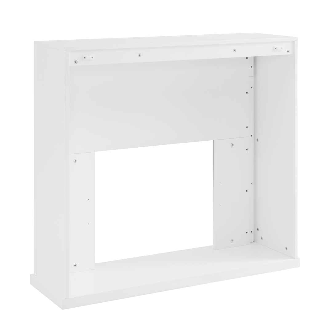 Skyflower III White 44 in. Console With Smart Electric Fireplace - Thumbnail - Image 4