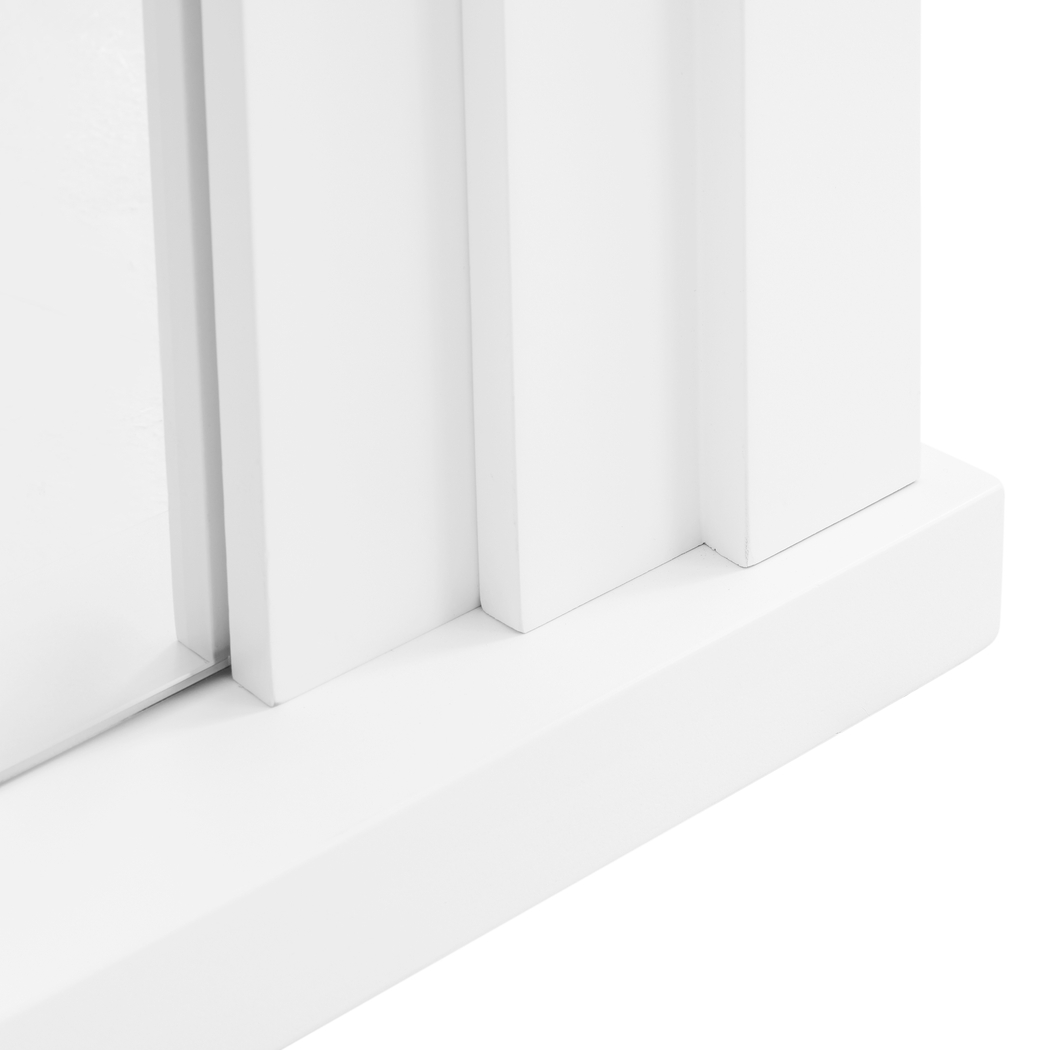 Skyflower III White 44 in. Console With Smart Electric Fireplace - Thumbnail - Image 6