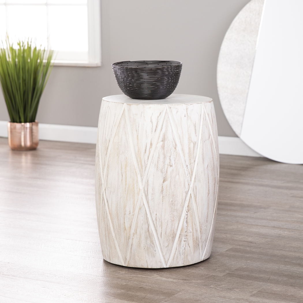 Skylake White Accent Table - Thumbnail - Image 2
