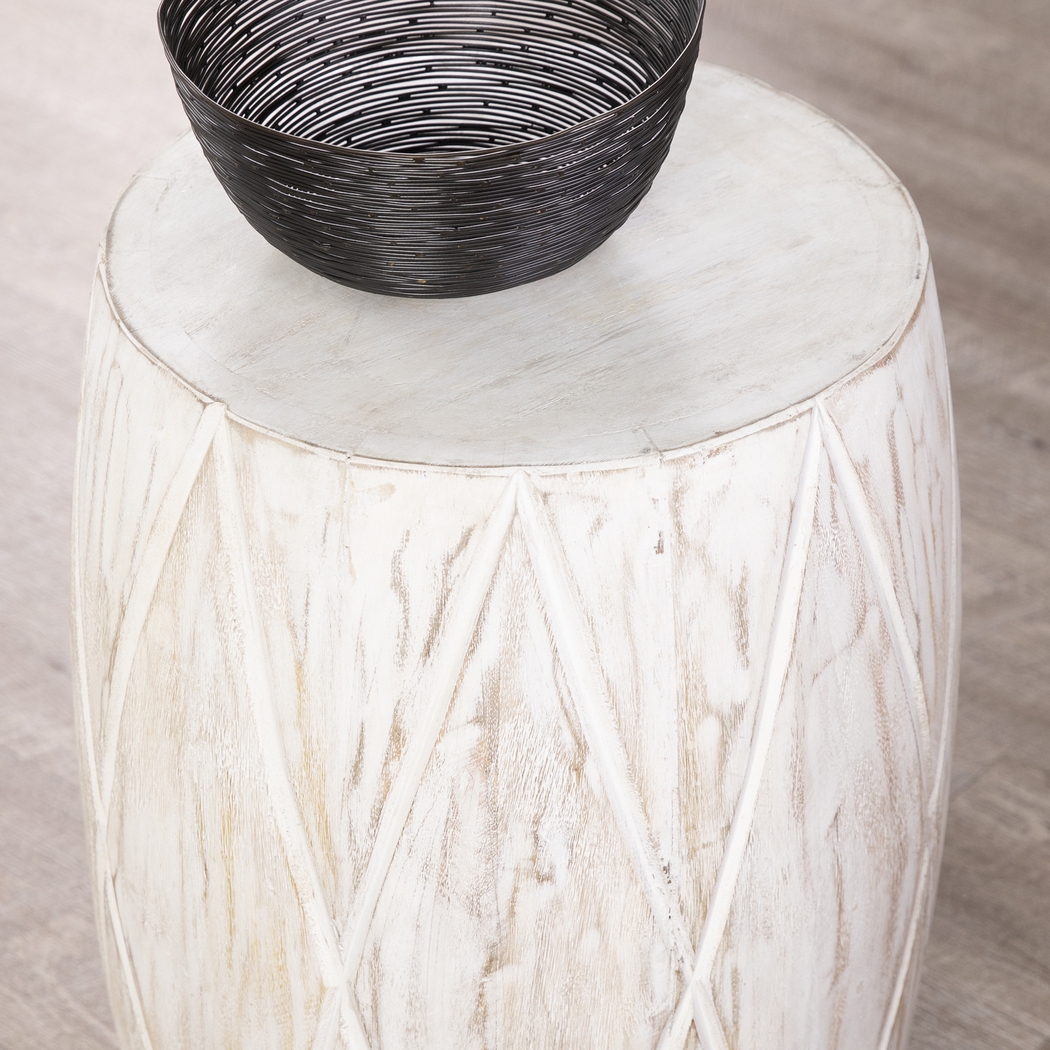 Skylake White Accent Table - Thumbnail - Image 3