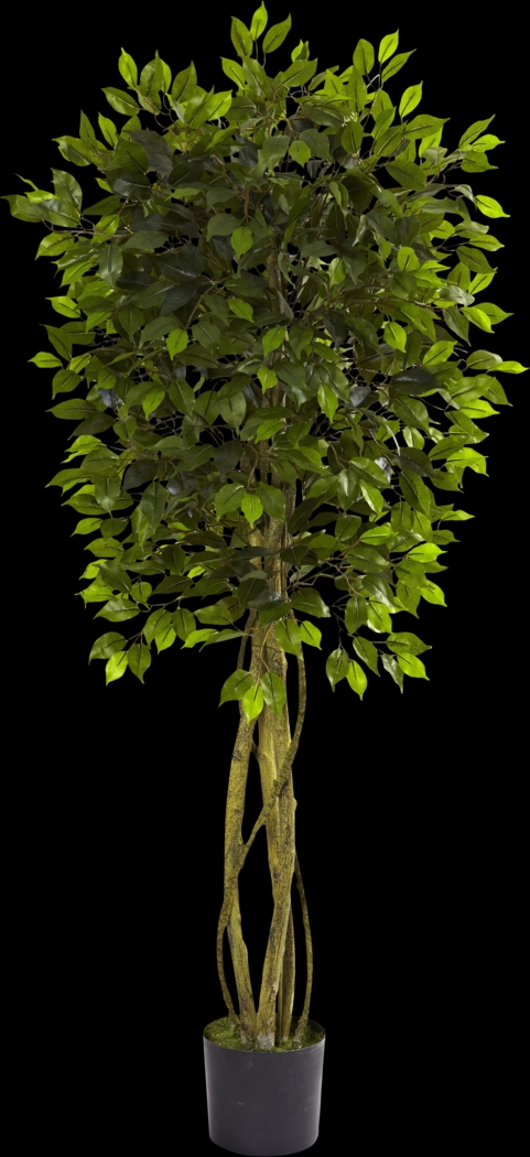 Skylia Green Ficus Indoor/Outdoor Silk Tree - Thumbnail - Image 1