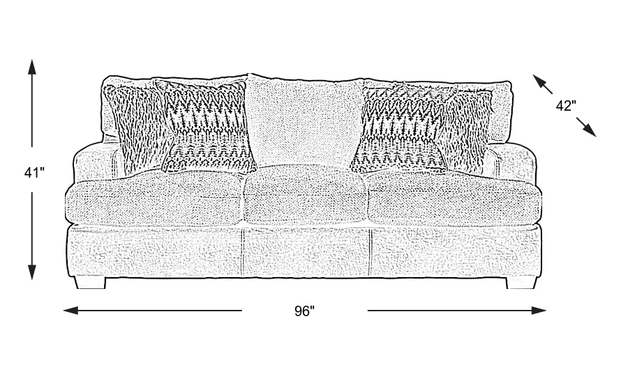Dimension Image. Please refer to the Dimension Tab on this page for dimension details.