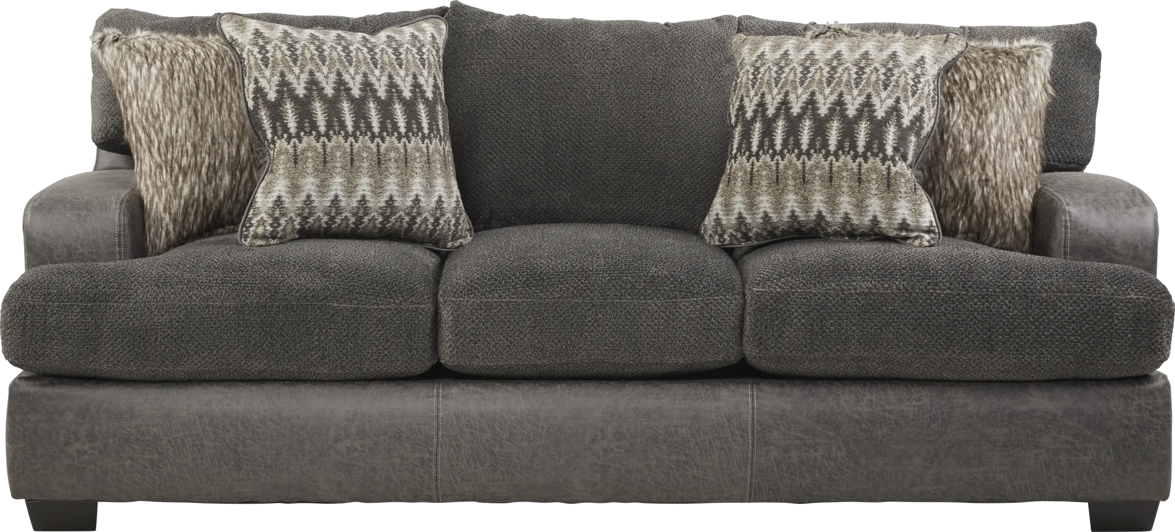 Skyline Drive Gray Sofa - Thumbnail - Image 1