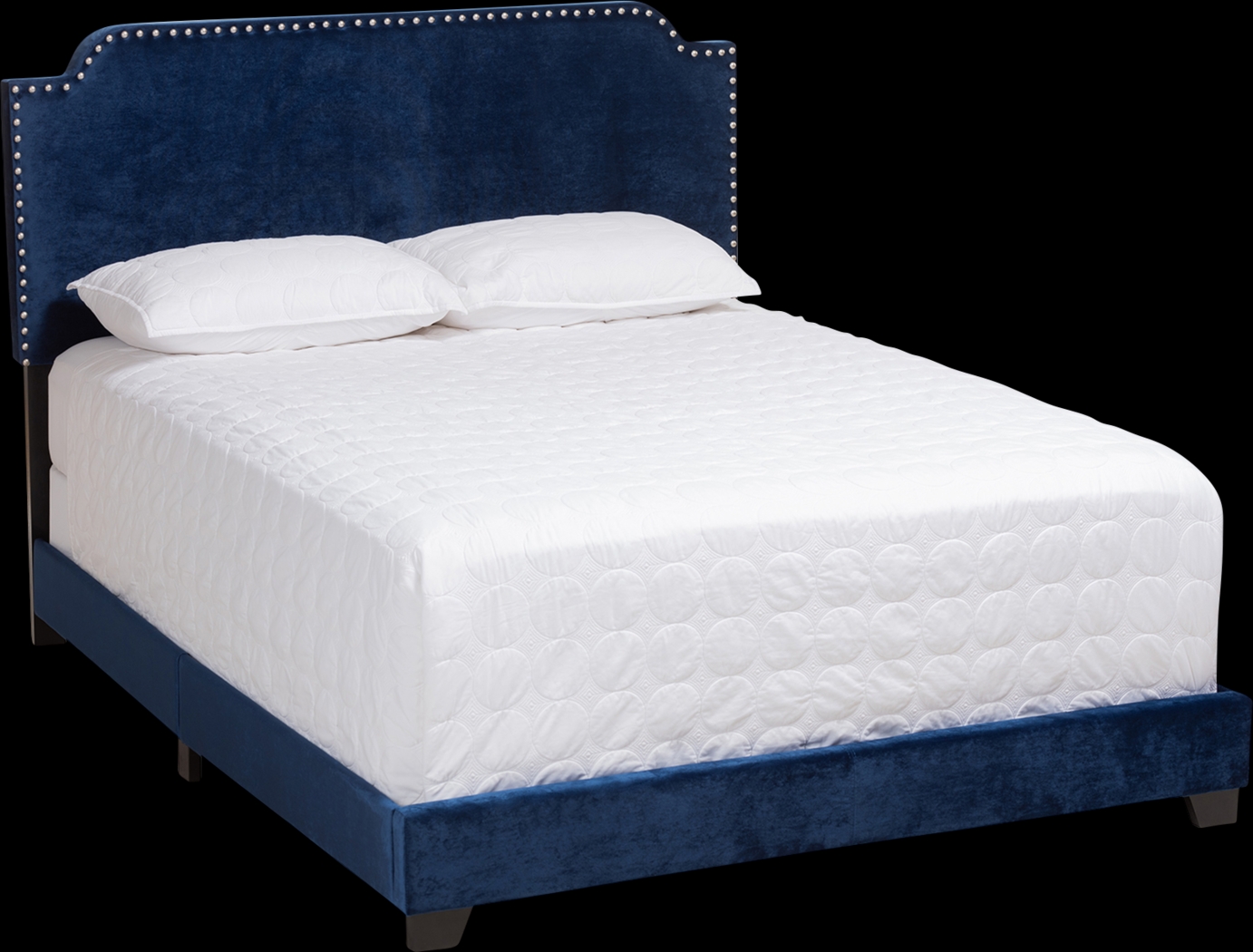 Skylyn Blue Full Bed - Thumbnail - Image 1