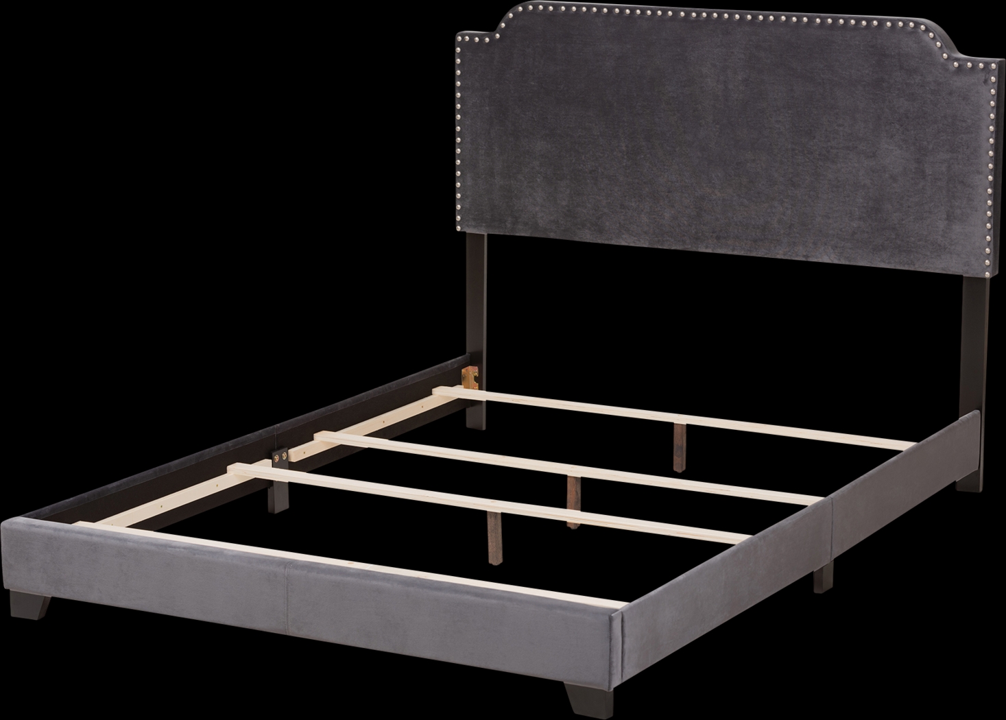 Skylyn Dark Gray Full Bed - Thumbnail - Image 3