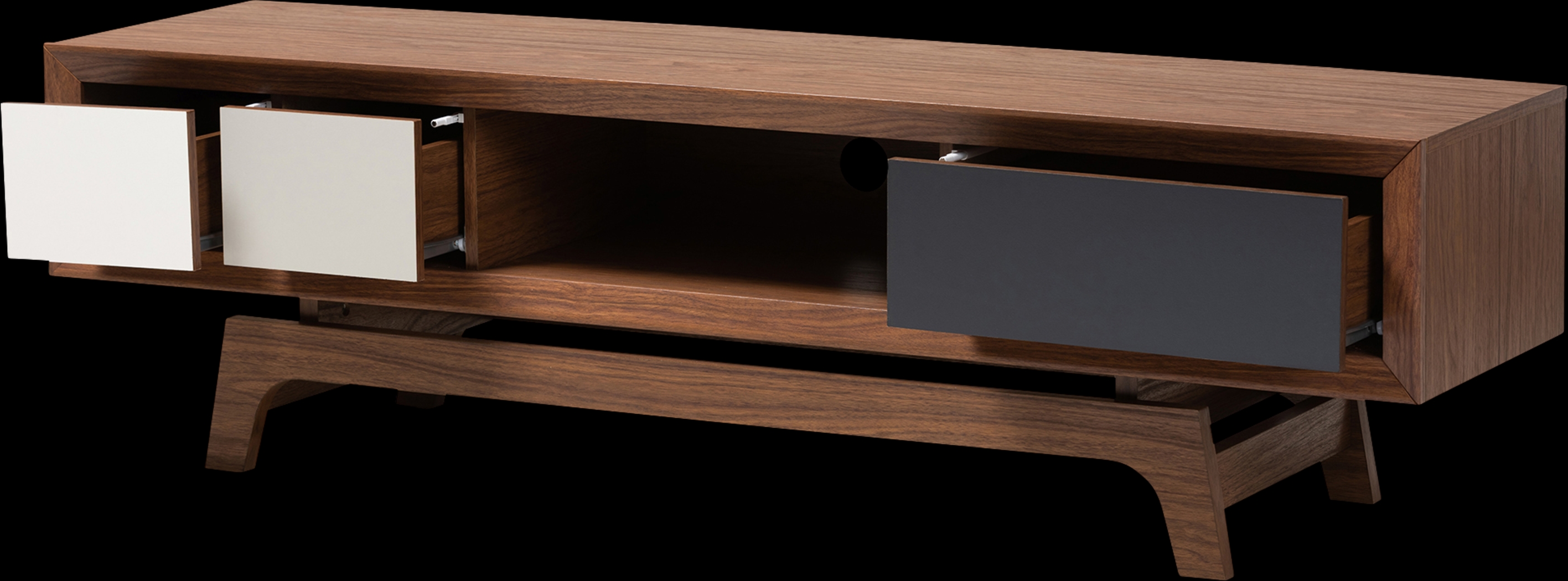 Skysail Walnut 63 in. Console - Thumbnail - Image 3