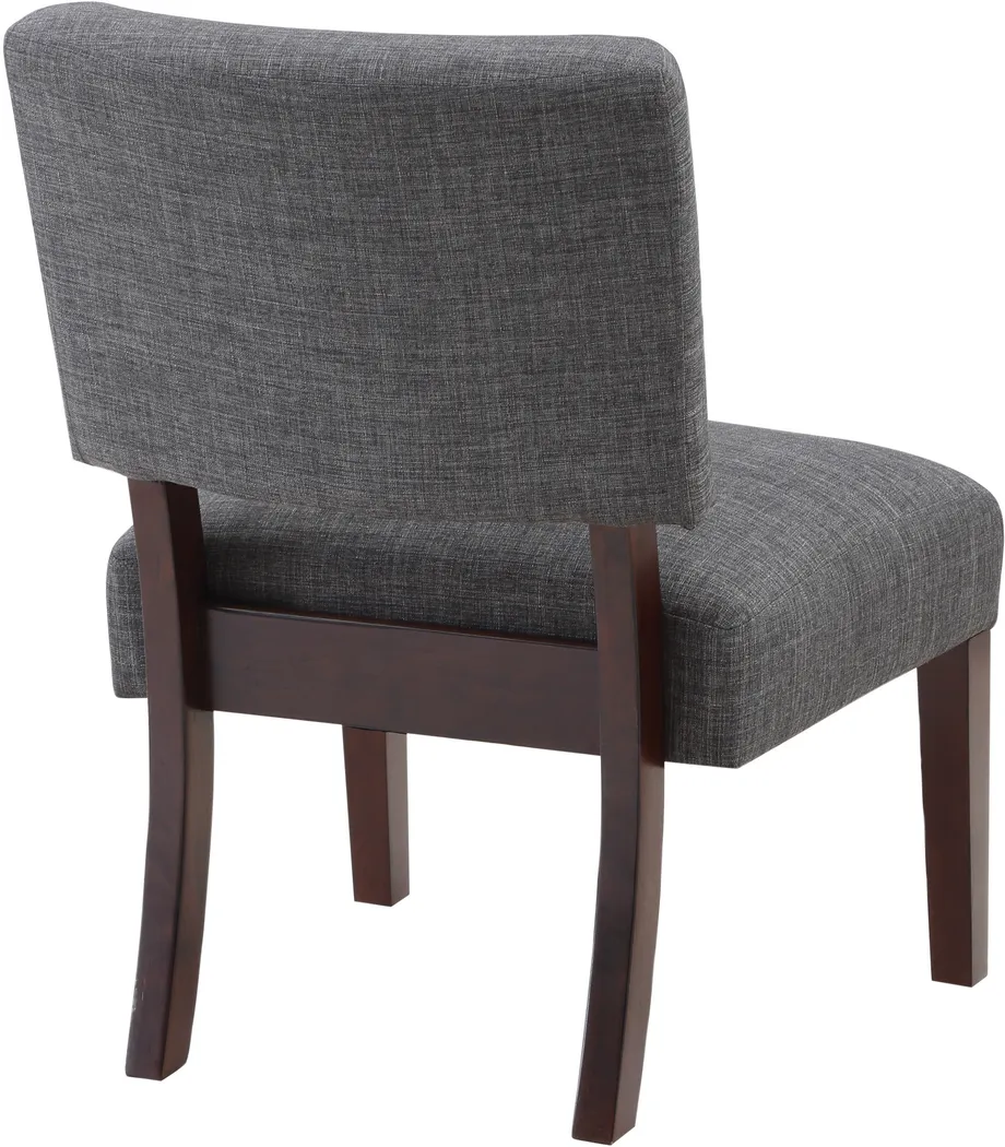 Slason Charcoal Dining Chair - Thumbnail - Image 2