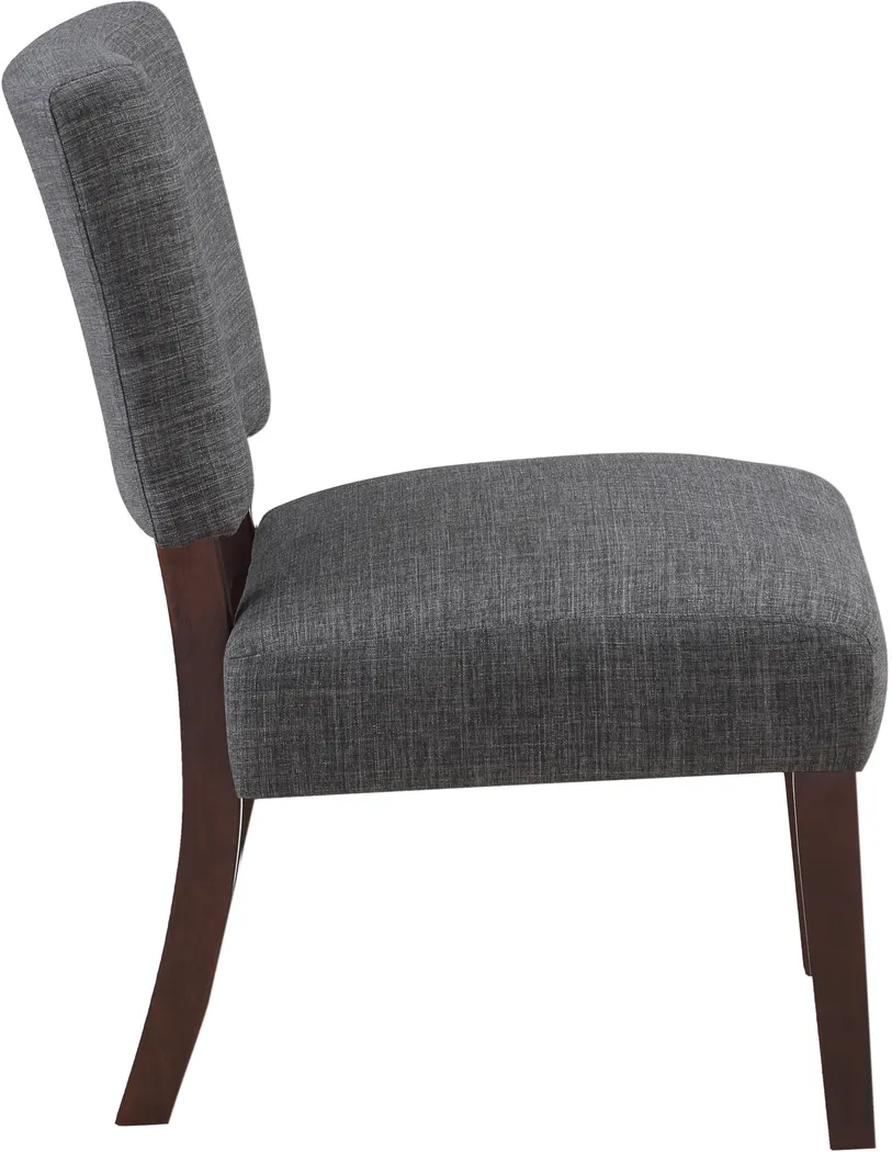 Slason Charcoal Dining Chair - Thumbnail - Image 4