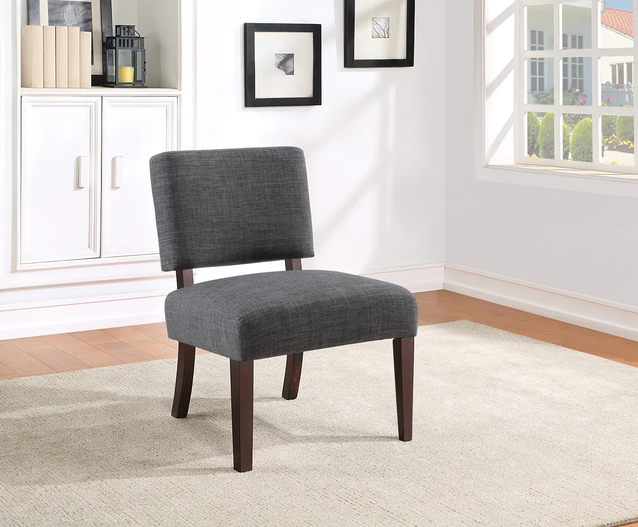 Slason Charcoal Dining Chair - Thumbnail - Image 6