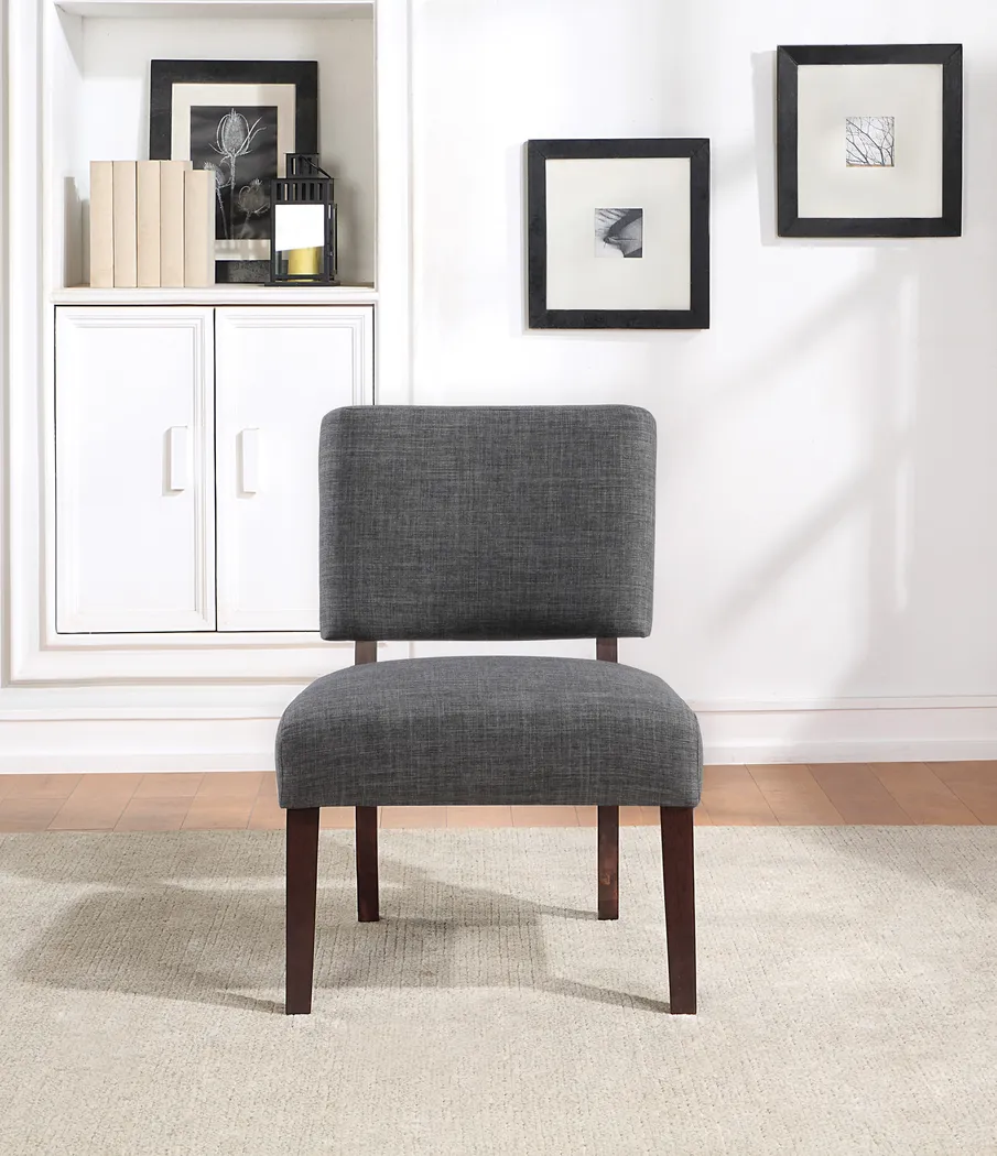 Slason Charcoal Dining Chair - Thumbnail - Image 7