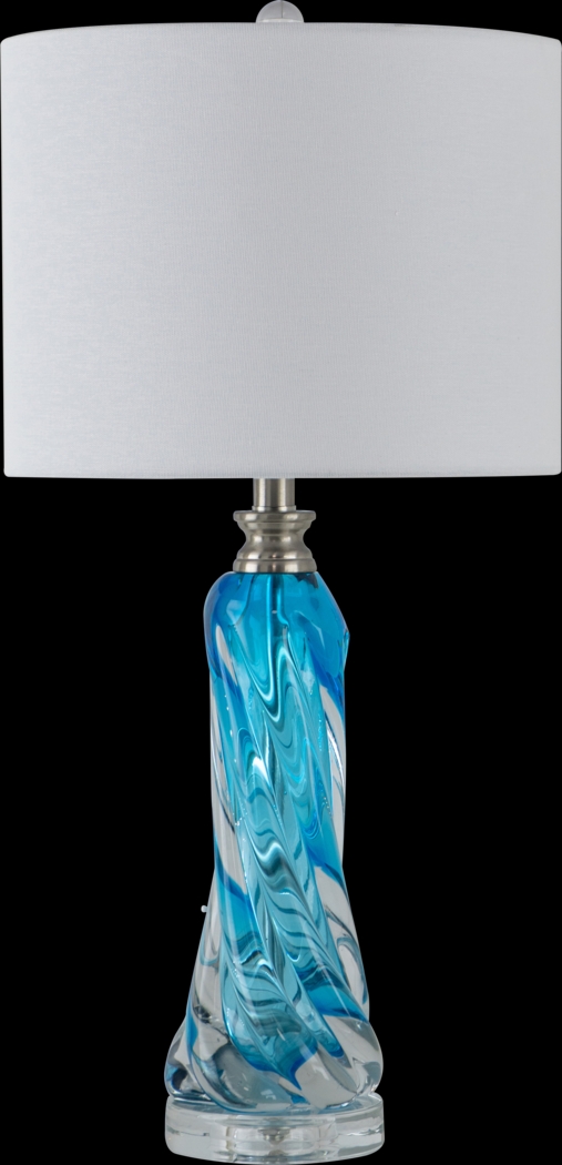 Slattings Point Blue Lamp - Thumbnail - Image 1