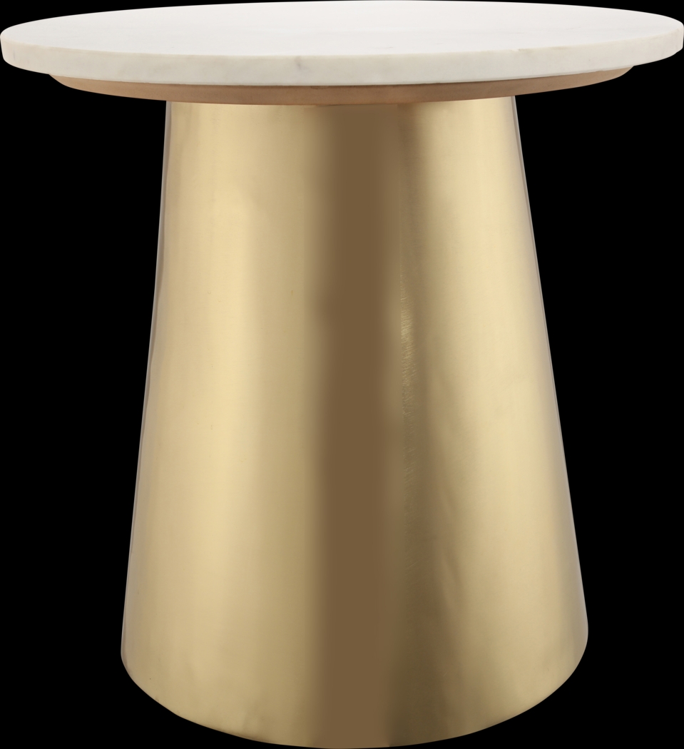 Sleken Gold End Table - Thumbnail - Image 2