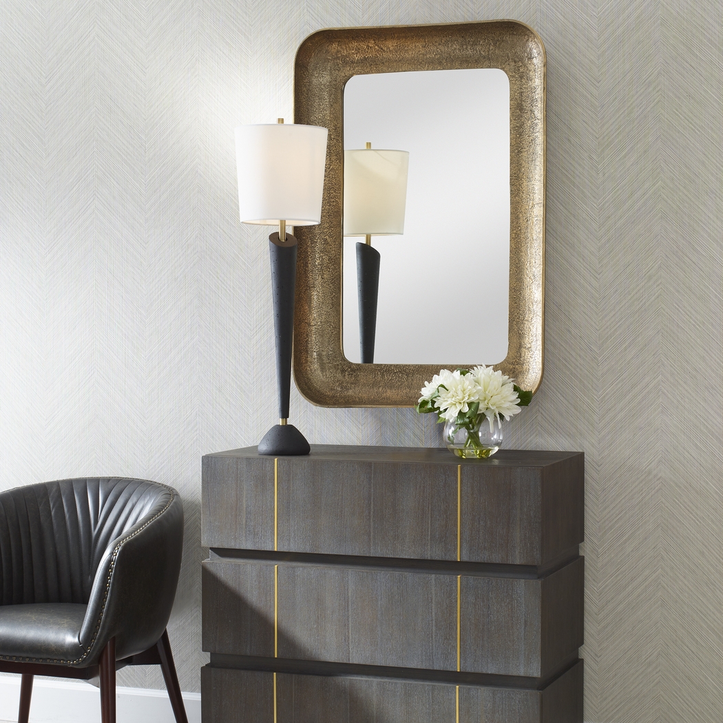 Slel Gold Wall Mirror - Thumbnail - Image 2