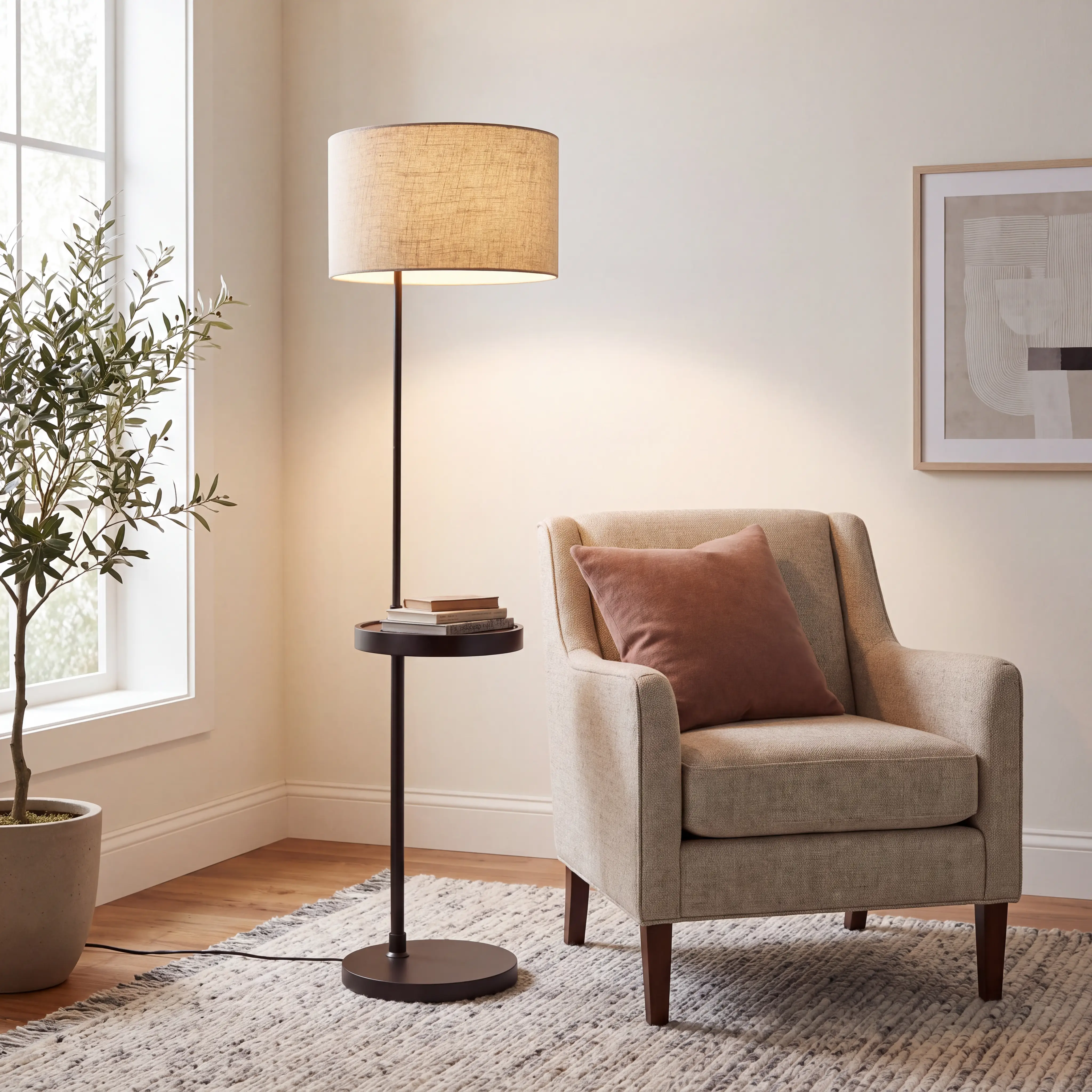 Slepian Black Floor Lamp - Thumbnail - Image 7