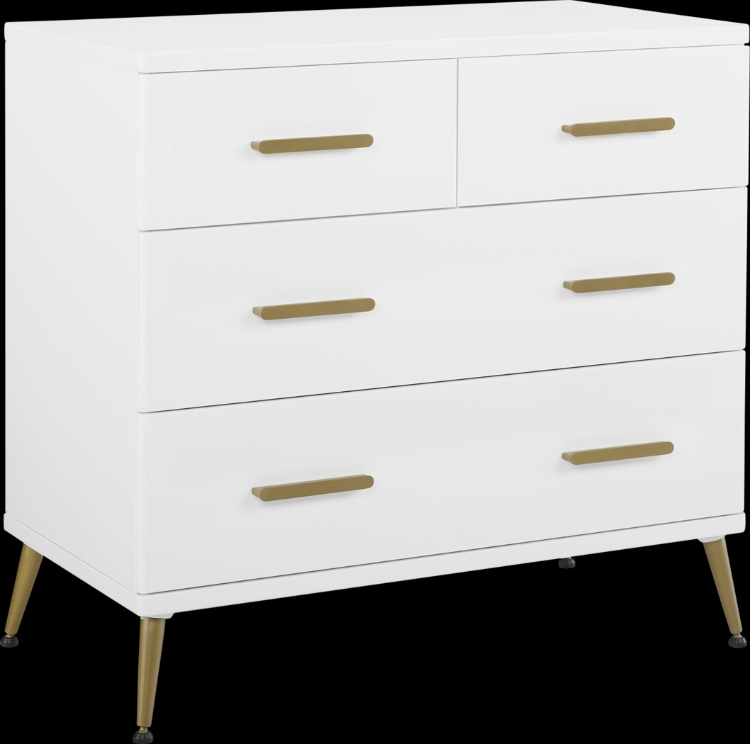 Kids Sloane White Dresser - Thumbnail - Image 1