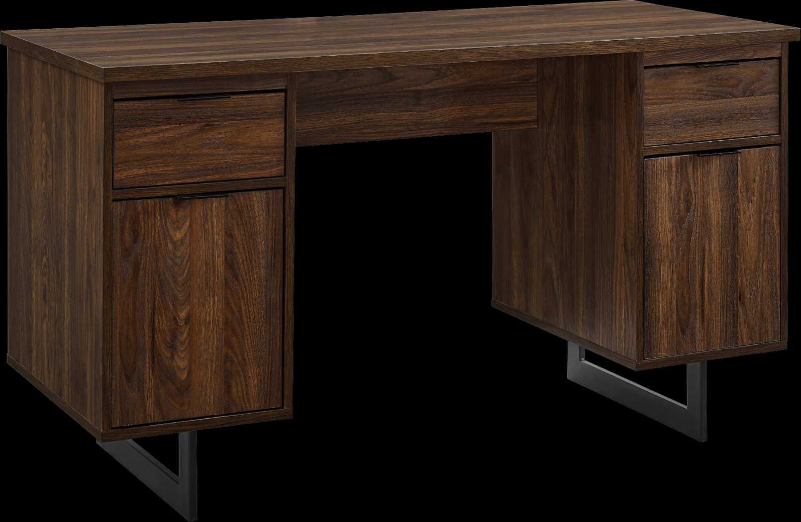 Sloatfield Walnut Desk - Thumbnail - Image 1