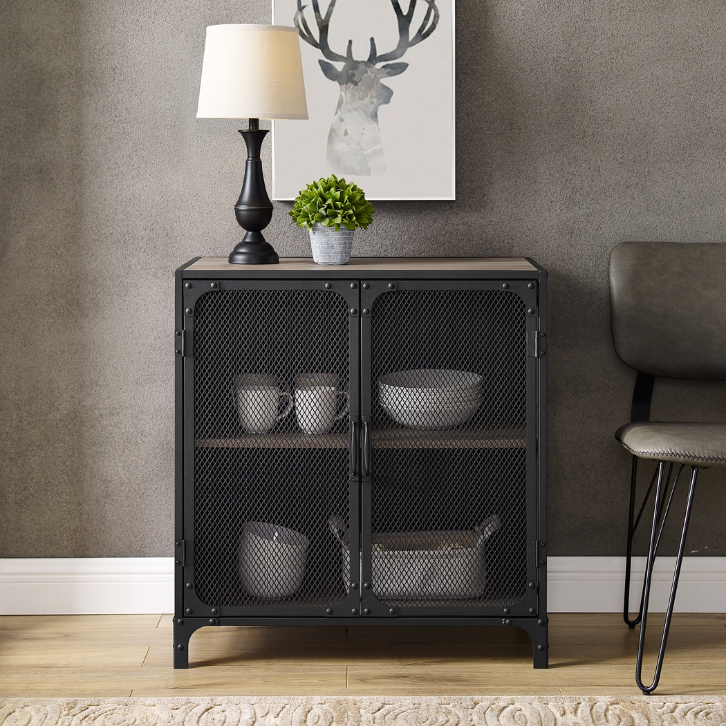 Slopeside Gray Accent Cabinet - Thumbnail - Image 4