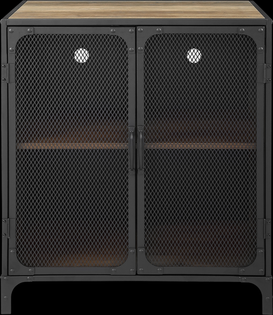 Slopeside Oak Accent Cabinet - Thumbnail - Image 2