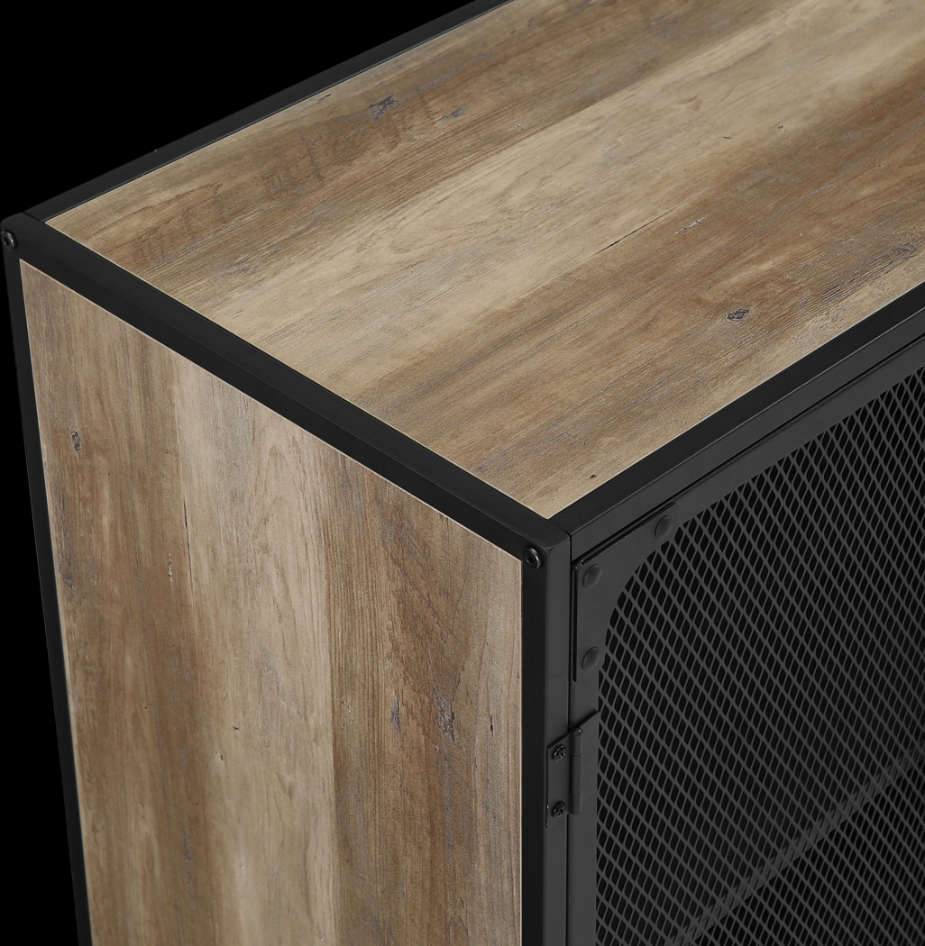 Slopeside Oak Accent Cabinet - Thumbnail - Image 3
