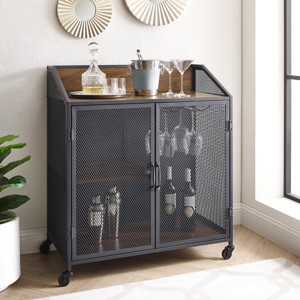 Slopeside Walnut Barcart - Thumbnail - Image 5