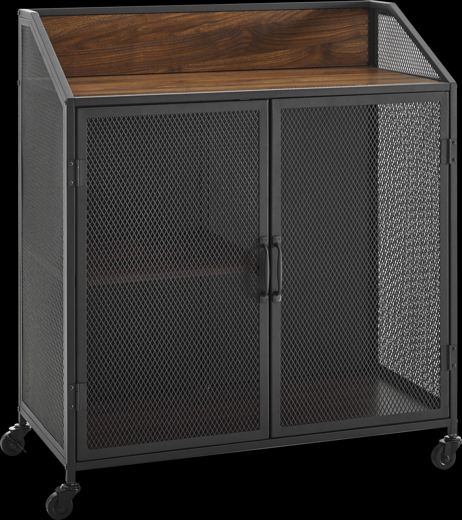 Slopeside Walnut Barcart - Thumbnail - Image 1